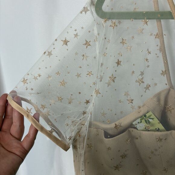 Unique Vintage Peach Midi Dress - Picture 10 of 10